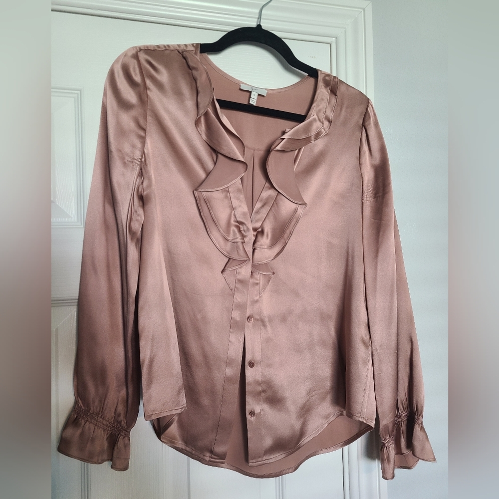 Rose gold blouse
